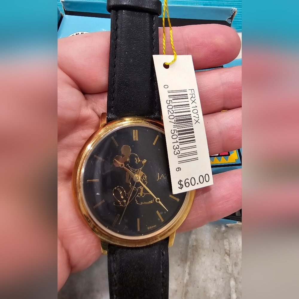 NWT 1980s Jaz Disney Vintage Watch